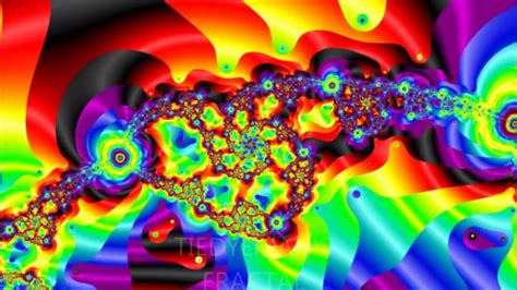Psychedelic Fractal Animations From Tiedyeman Youtube
