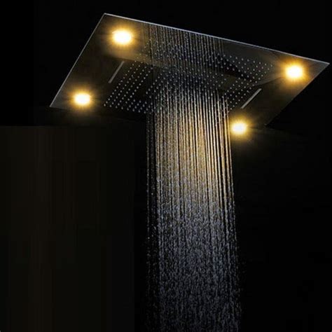 23x31 Luxurious Classic Design Recessed Led Shower System Built In B