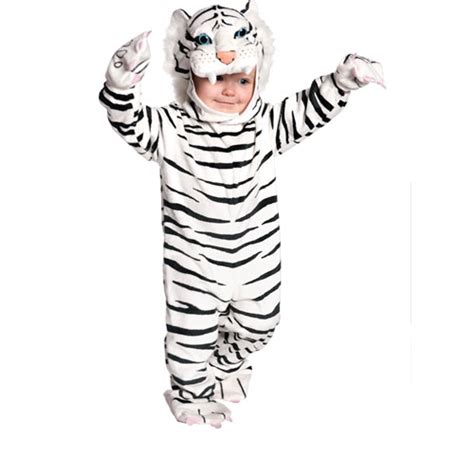 White Tiger Costume Kids Small 4 6