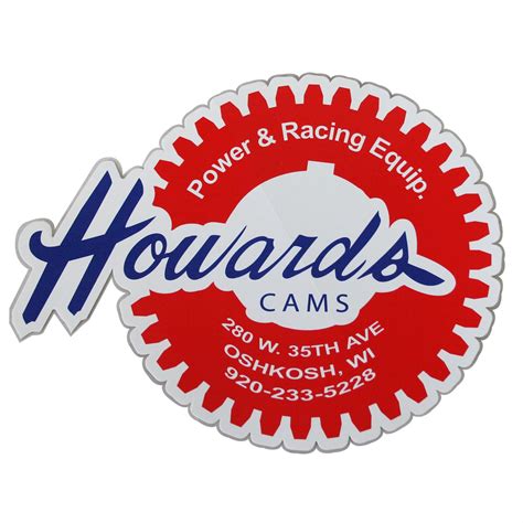 Howards Cams Decals Decal Retro Sm Free Shipping On Orders Over 99