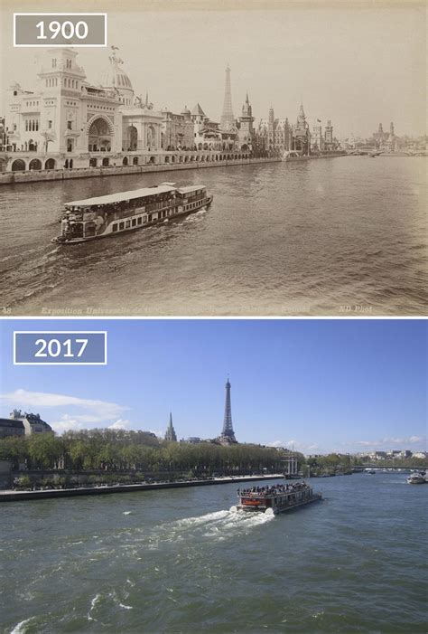 7 Before And After Pics Showing How Paris Has Changed In 100 Years