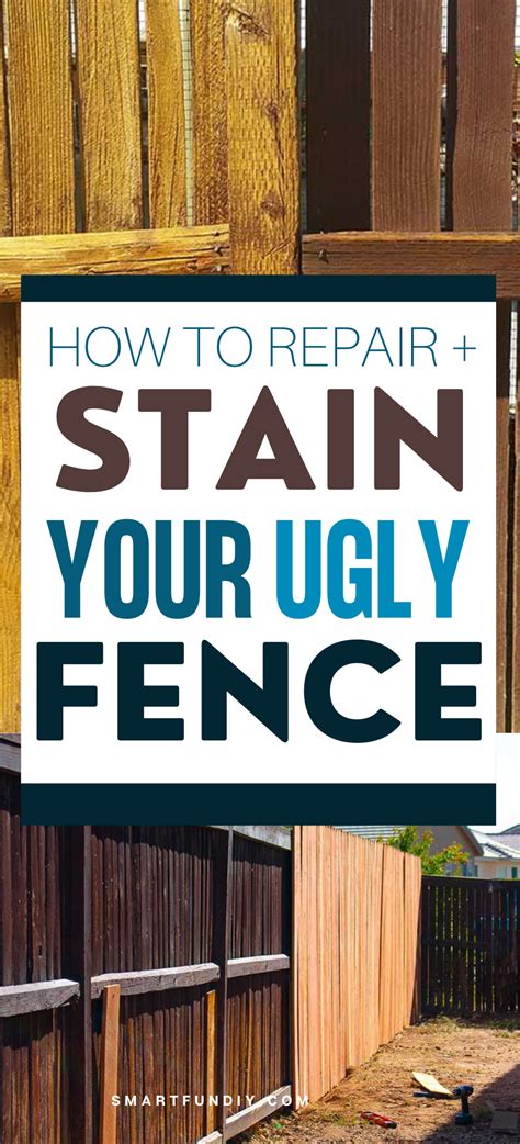 Can You Stain Your Fence With A Sprayer You Bet I Stained And
