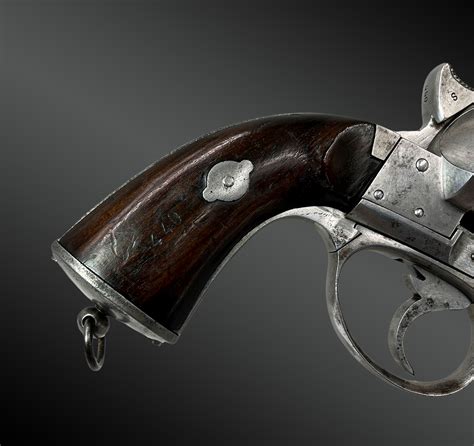Revolver Lefaucheux Modèle 1858 T De Marine France Xixème Siècle