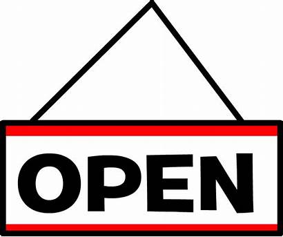 Open Clipart Cliparts Closed Sign Library Clip