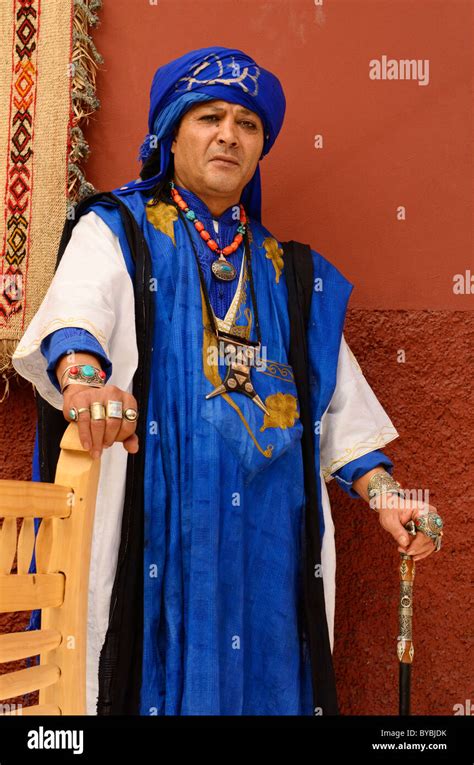 Traditional Clothes In Morocco Man