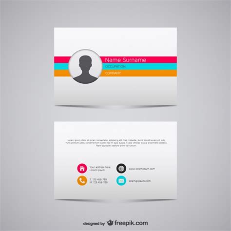 All of these business card resources are for free download on pngtree. 20 Free Business Card Design Templates from Freepik ...
