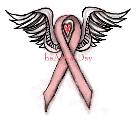 Maybe you would like to learn more about one of these? Private Site | Cancer ribbon tattoos, Heart drawing ...