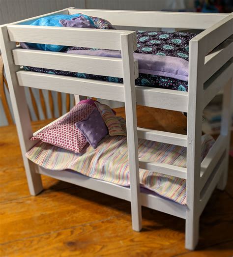 Wanted To Show Off Our Version Of Your American Girls Bunk Bed Ana White
