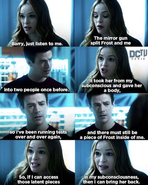 The Cw Shows Snowbarry Danielle Panabaker Fastest Man Take That Bring It On Man Alive