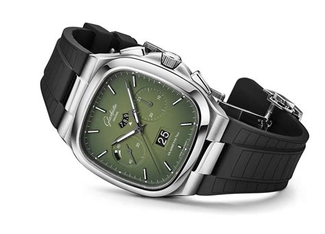 Glashütte Original Seventies Chronograph Fab Green Time And