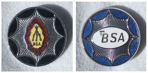 Bsa Birmingham Small Arms Company Star Logo Badges 1960 Flickr