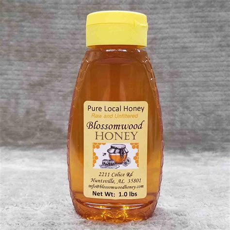 Squeeze Bottle 1 Lb Blossomwood Honey