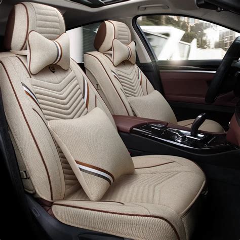 to your taste auto accessories car seat covers linen cushion set for chery tiggo qq qq3 qq6 a1