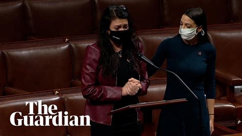 Alexandria Ocasio Cortez And Rashida Tlaib Deliver Emotional Speeches