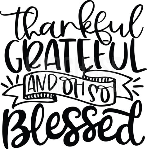 Thankful Grateful Blessed Svg Free Hd Png Download Tr