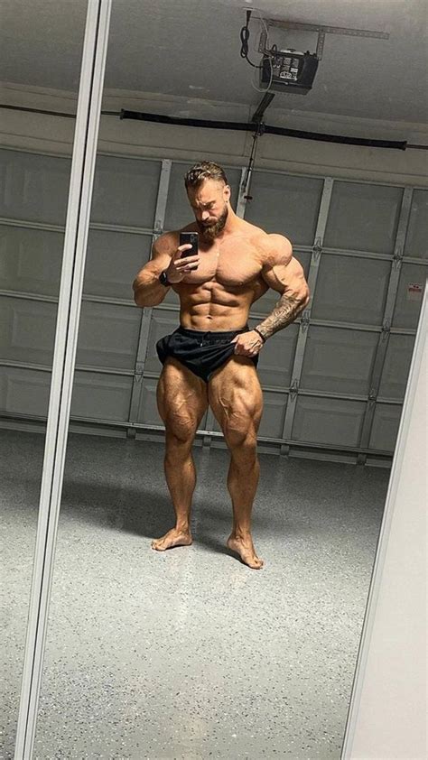 Download Chris Bumstead With Veins Popping Out Wallpaper Wallpapers Com