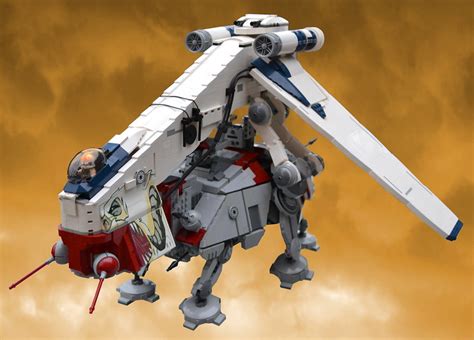Moc Laatc Republic Dropship With At Te Lego Star Wars Eurobricks