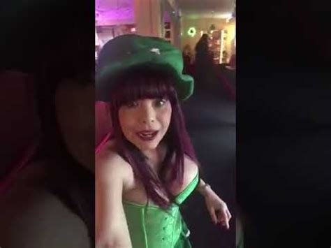 Cumisha Amado In St Patricks Outfit With Lumpias YouTube