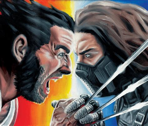 Wolverine Vs Winter Soldier By Wilfriedbento On Deviantart