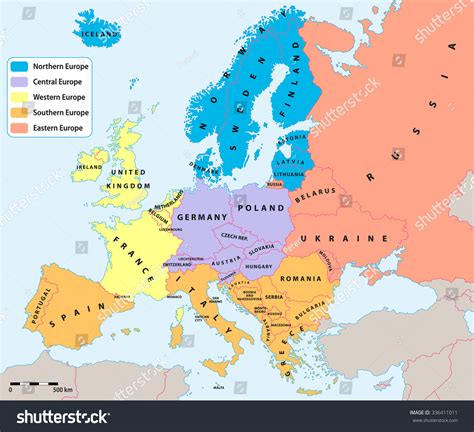 Europe Map Regions Oneiroitan1