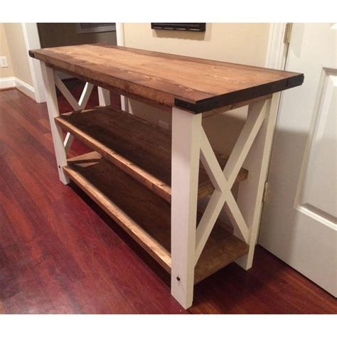 Maybe you would like to learn more about one of these? Contemporary Rustic Handmade Sofa Table | Chairish