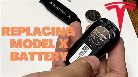 How To Replace A Tesla Model X Key Fob Battery Youtube