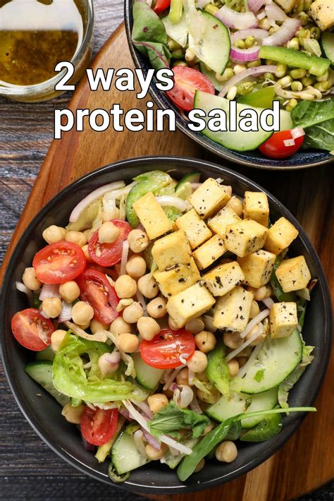 High Protein Salad Recipe Weight Loss Salad Protein Diet Rich Salad