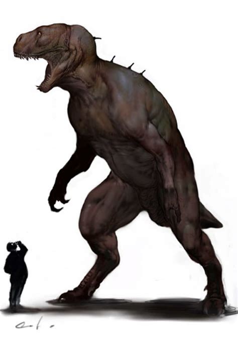 See Terrifying Concept Art From The Jurassic Park 4 That