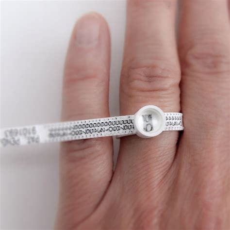 Ringizer Ring Size Measuring Tape For Determining The Ring Etsy