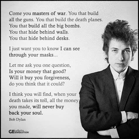 Bob Dylan Master Of War Germany Bob
