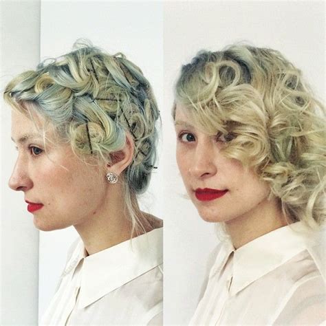 Stunning Transformation Before And After Pin Curl Set