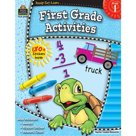 Ready-Set-Learn: First Grade Activities - TCR5958 | Teacher Created Resources