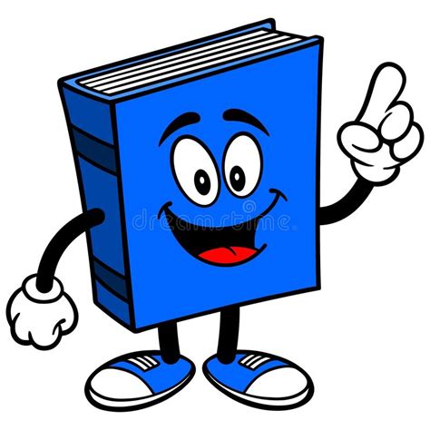 Blue book pricing should tell the story, right? Blue Book Talking stock vector. Illustration of mascot ...
