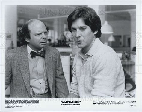 wallace shawn tim matheson star in a little sex 1982 vintage promo photo print historic images