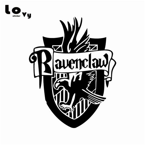 Harry Potter Wall Sticker Creative Ravenclaw Crest Vinyl Wall Decal For