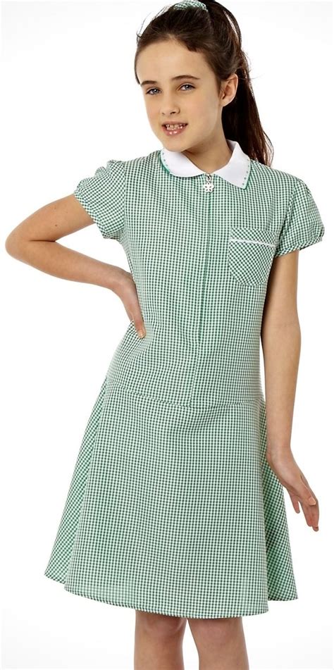 Girls Green Summer School Uniform Dress Item No2370208895 Add Some