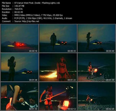 Kanye West Feat Dwele Flashing Lights Download High Quality Videovob