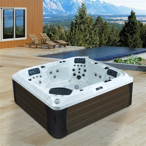 China 2017 New Design Power Whirlpool Outdoor Wholesale SPA Hot Tub M