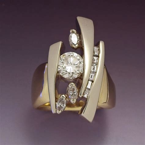 Abstract Diamond Ring Jewelry Accessories Jewelry Rings Fine Jewelry