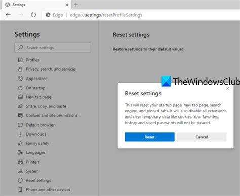 Microsoft Edge Ne Souvre Pas Sur Windows 1110