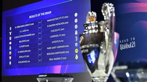 Round Of 16 Of The Champions League 20202021 Magazine
