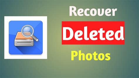 How To Recover Android Deleted Photos Youtube