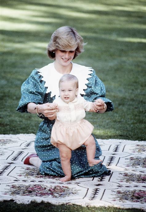 Prince harry is currently residing in montecito, california with his wife, duchess meghan, and their young son, archie mountbatten windsor. Princess Diana Pictures With Young Prince William and ...