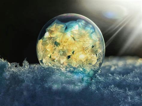 These Magical Photos Of Frozen Bubbles Will Take Your Breath Away