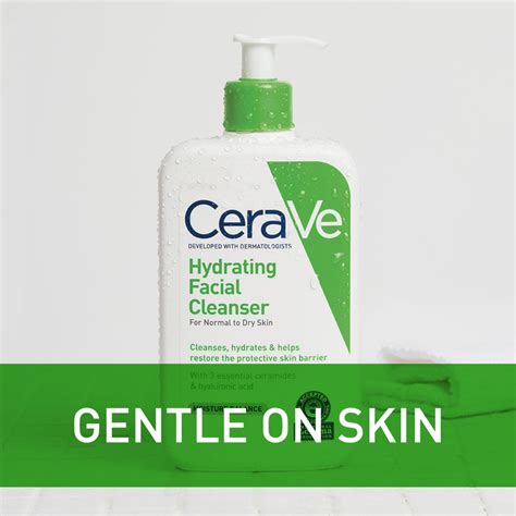 Cerave Hydrating Daily Facial Cleanser For Normal To Dry Skin 12 Fl Oz