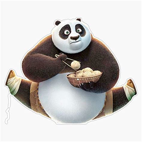 Kung Fu Panda Stickers Unleash Your Inner Martial Arts Master