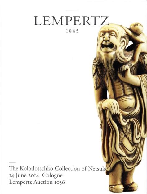Lempertz The Kolodotschko Collection Of Netsuke I V Catawiki