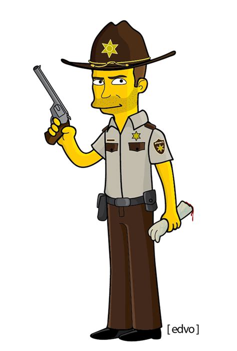 The Walking Dead Simpsons Style On Behance