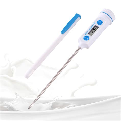 Buy Digital Food Thermometer Meat Temperature With Stainless Probe