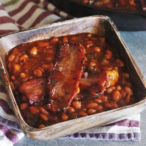 Smoked Baked Beans With Brown Sugar And Bacon Traeger Grill Recipes